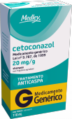 Cetoconazol 20mg/ml Shampoo 110ml Medley Genérico