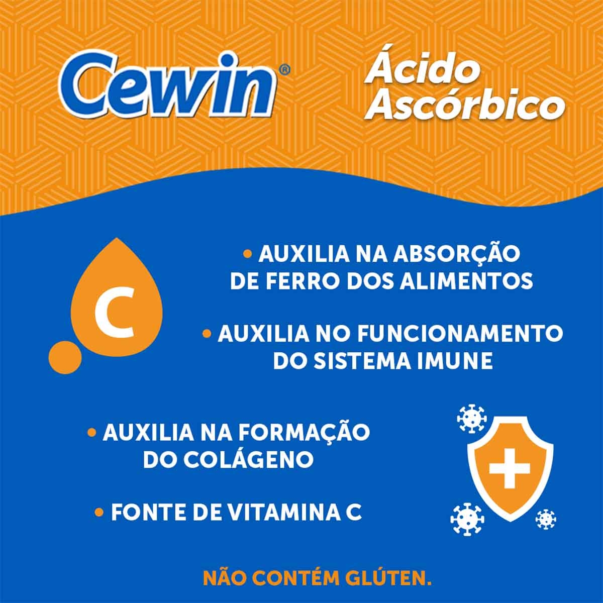 Cewin 500mg 30 comprimidos: veja o preço e para que serve | Drogasil