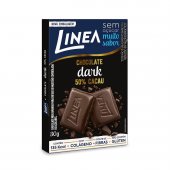LINEA CHOCOLATE DARK ZERO ACUCAR COM 30G