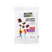 NUTRIGOOD CHOCOLATE 70% CACAU ACUCAR DE COCO 15G