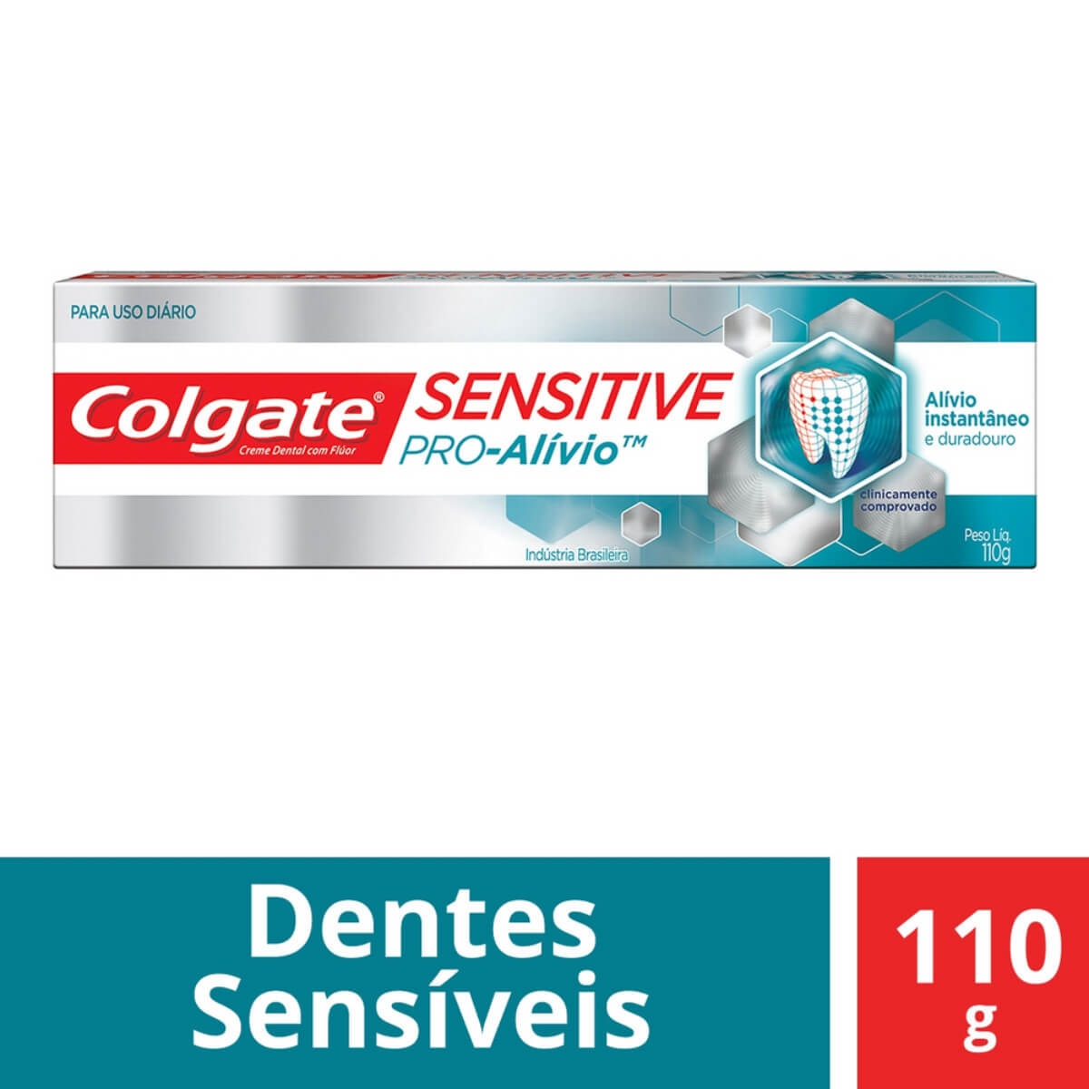 COLGATE SENSITIVE PRO ALIVIO REGULAR CREME DENTAL 110GR Menor preço em COLGATE SENSITIVE PRO ALIVIO REGULAR CREME DENTAL 110GR
