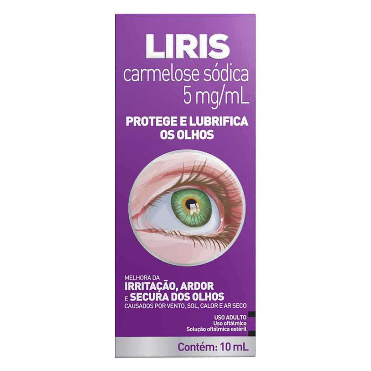 Colírio Liris 5mg/ml com 10ml