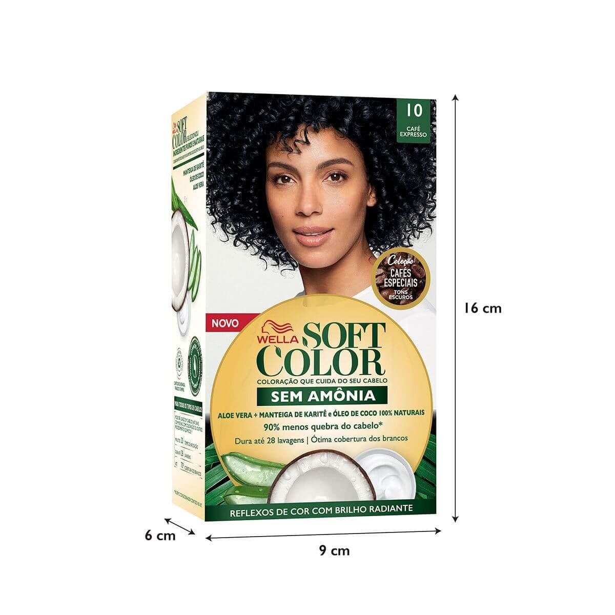 Coloração Soft Color 10 Café Expresso com 1 Unidade 1 Unidade