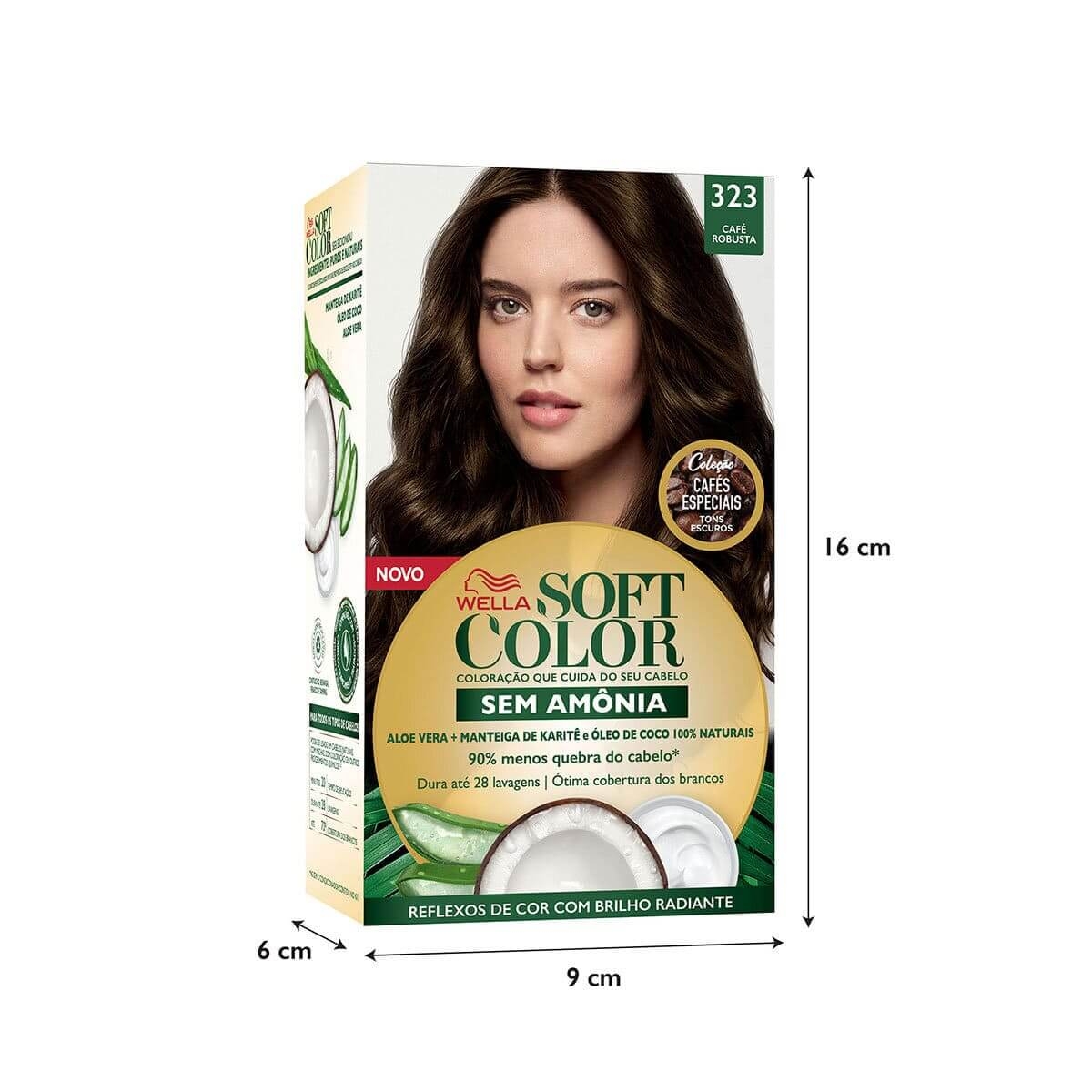 Coloração Soft Color Nº323 Café Robusta 1 Unidade 1 Unidade