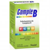 COMPLEXO B COM 50 COMPRIMIDOS