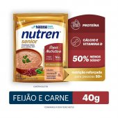 Nutren Senior 50+ Sopa Nutritiva Feijão e Carne com 40g