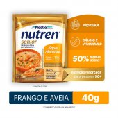 NUTREN SENIOR COMPLEMENTO ALIMENTAR SOPA NUTRITIVA FRANGO E AVEIA 40G