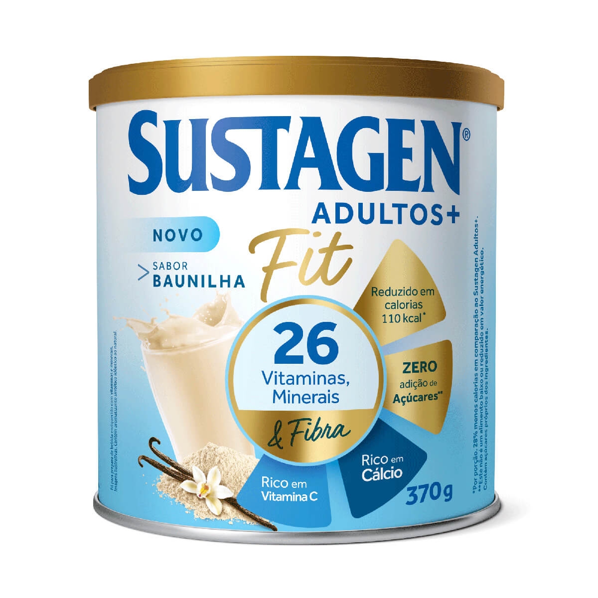 Complemento Alimentar Sustagen Adultos + Fit Sabor Baunilha é ruim? Complemento Alimentar Sustagen Adultos + Fit Sabor Baunilha é boa?