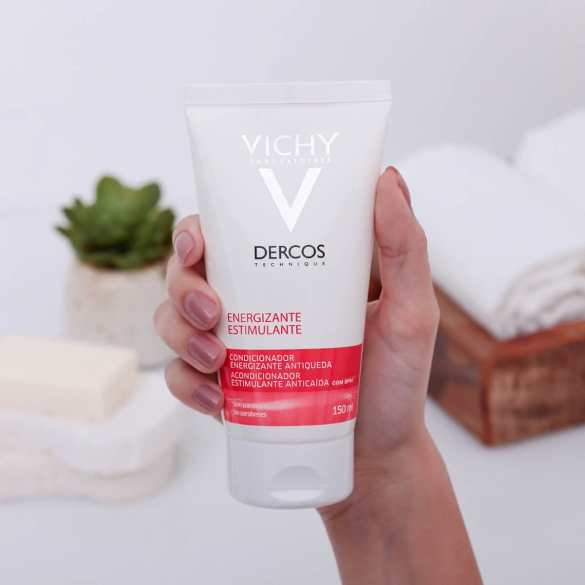 Condicionador Vichy Antiqueda Dercos Energizante com 150ml Menor preço em Condicionador Vichy Antiqueda Dercos Energizante com 150ml