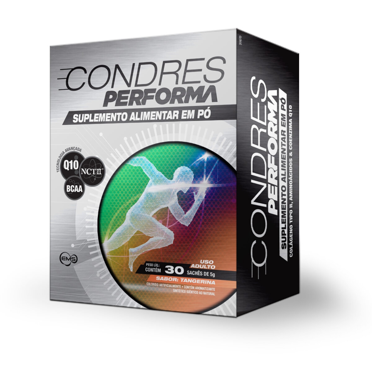 Suplemento Alimentar Condres Performa - 30 Sachês de 5g cada