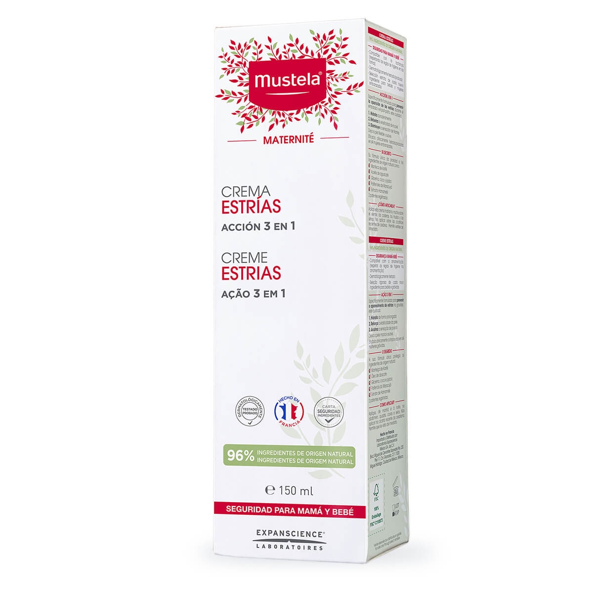 Creme Corporal para Estrias Mustela Maternité com 150ml 150ml