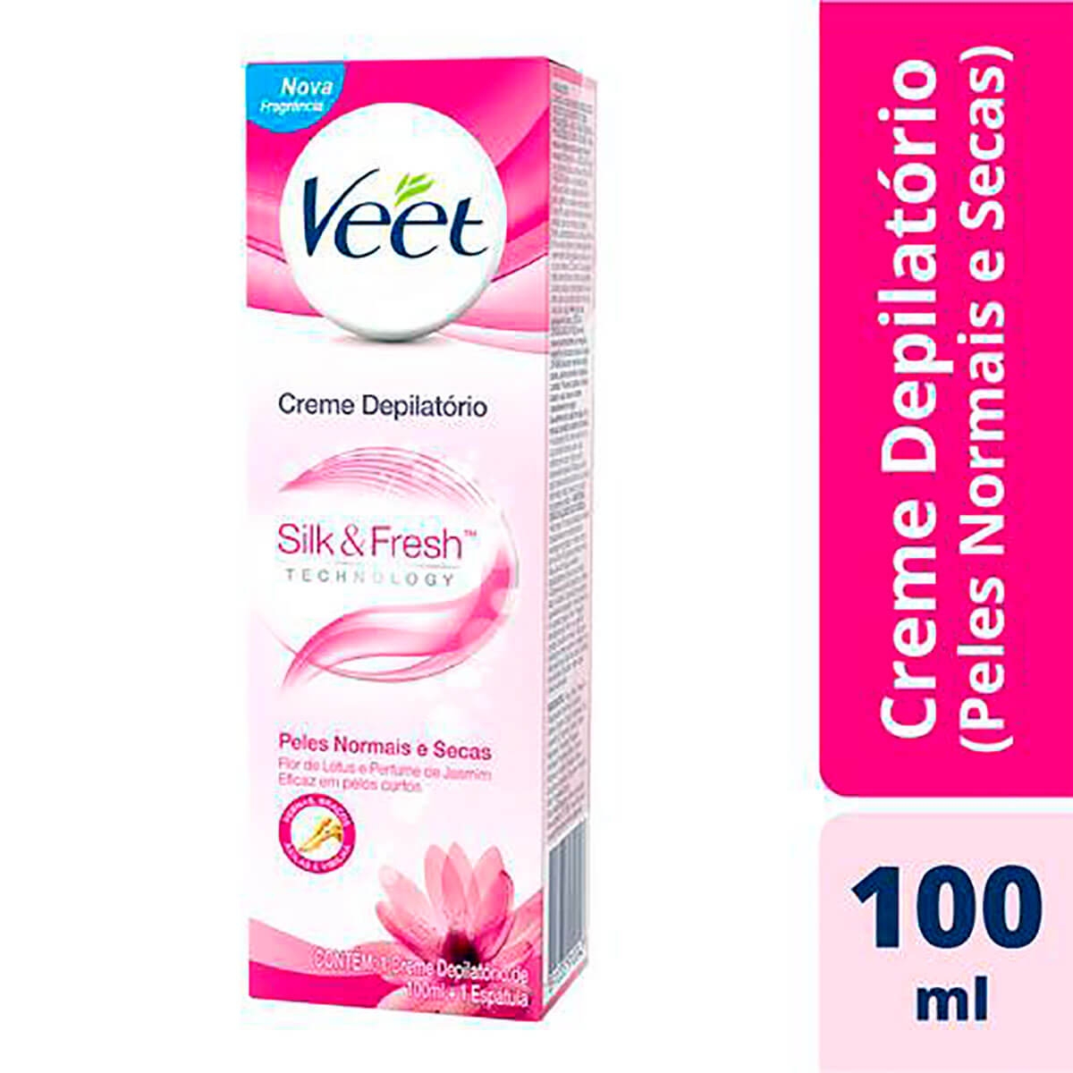 Creme Depilatório Corporal Veet Peles Normais e Secas com 100ml