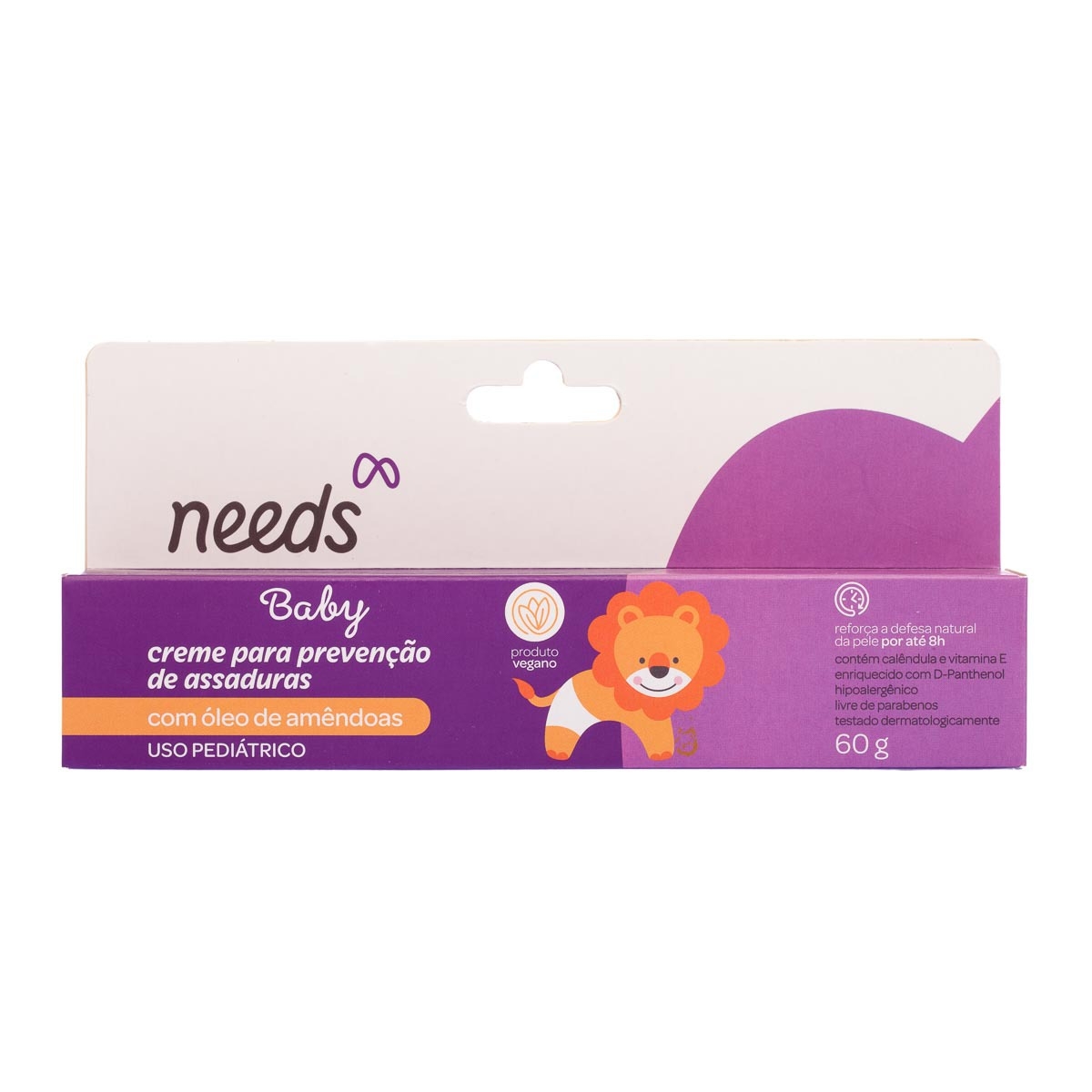 Creme Para Prevenção de Assaduras Needs Baby com 60g Menor preço em Creme Para Prevenção de Assaduras Needs Baby com 60g