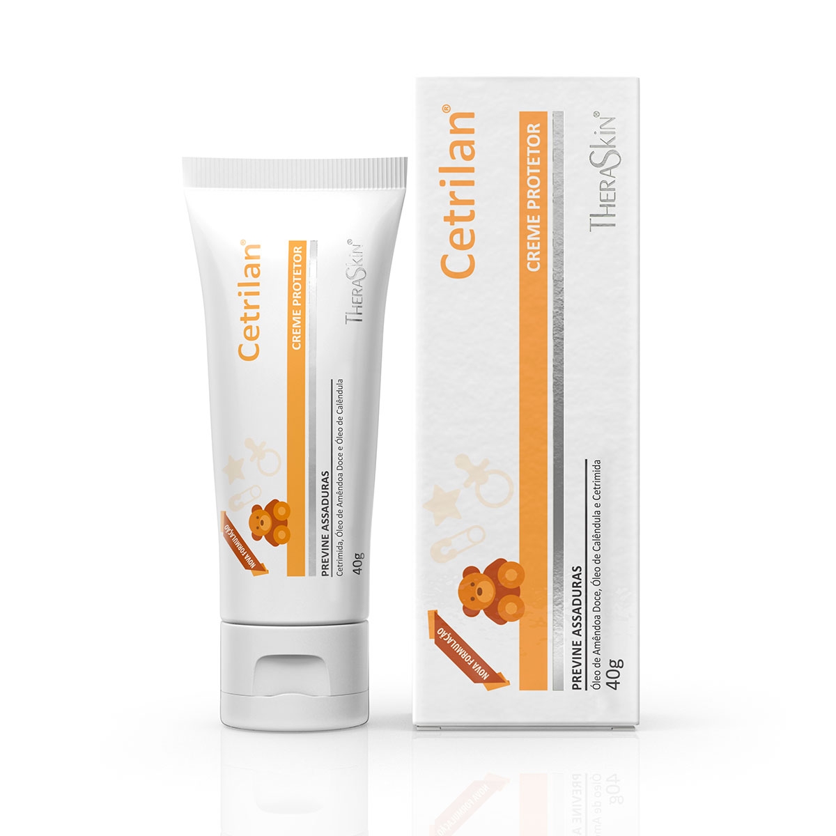 Creme para Prevenção de Assaduras Cetrilan com 40g TheraSkin 40g