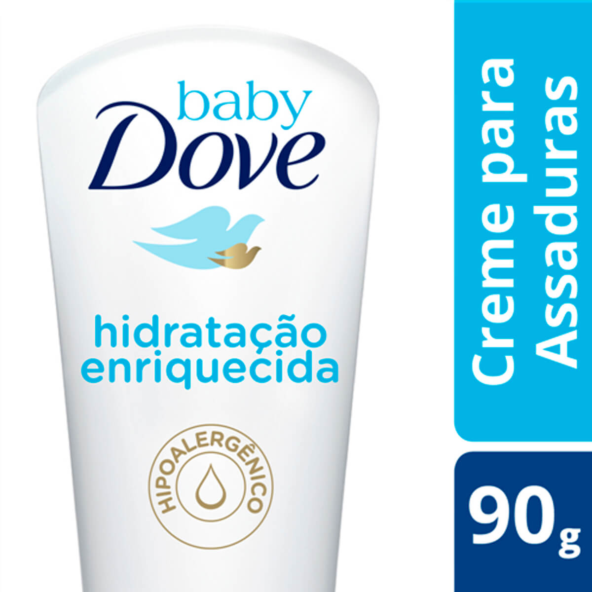 Creme Para Prevenção de Assaduras Dove Baby Hidratação Enriquecida com 90g Menor preço em Creme Para Prevenção de Assaduras Dove Baby Hidratação Enriquecida com 90g
