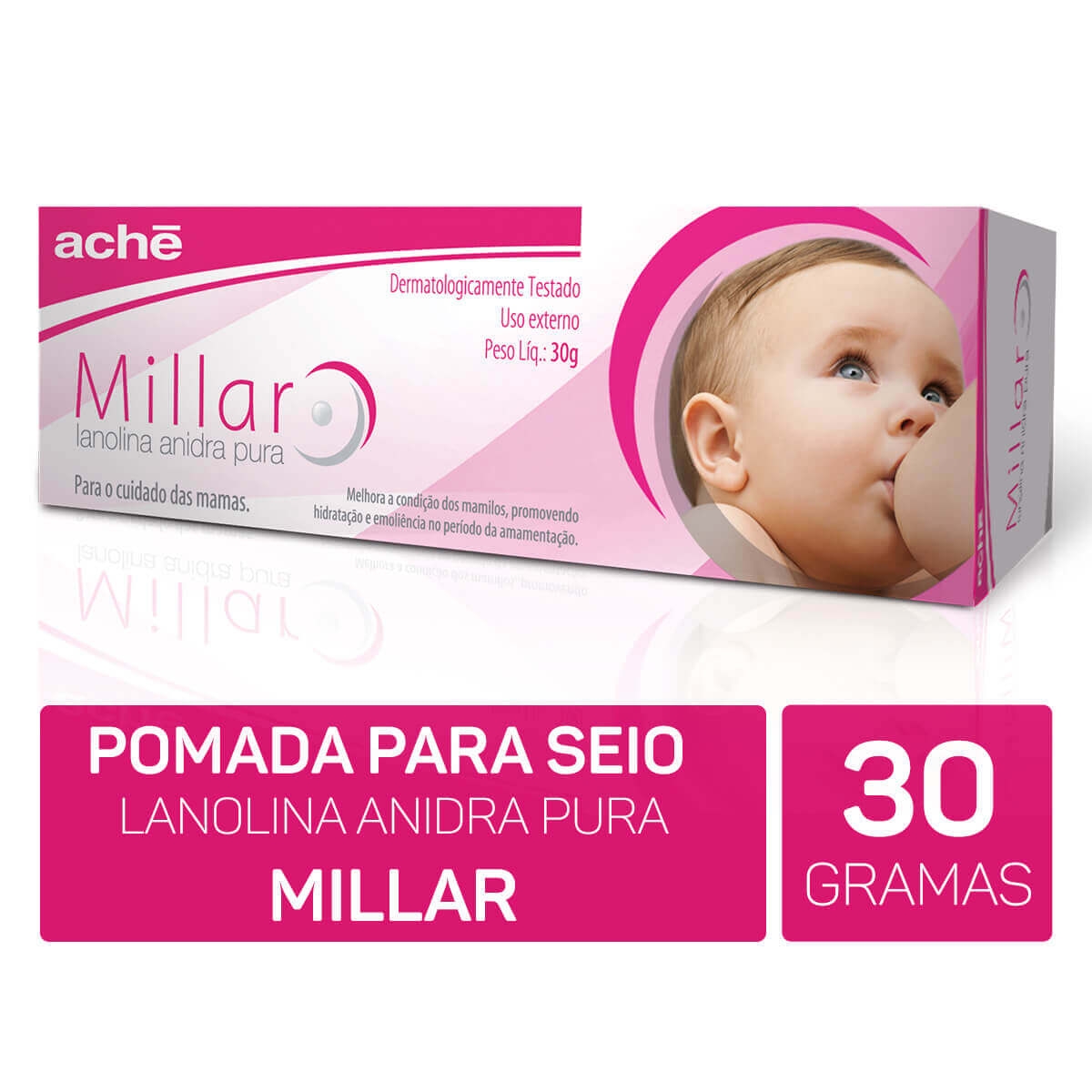 Creme Hidratante para Seios Millar Pomada com 30g