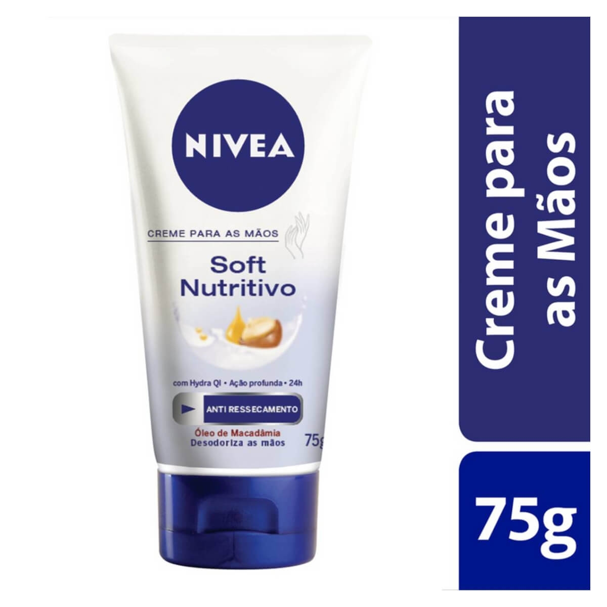 NIVEA HAND CREME NUTRITIVO CUIDADO INTENSIVO SUAVIZA E HIDRATA MAOS E CUTICULAS RESSECADAS 75G Menor preço em NIVEA HAND CREME NUTRITIVO CUIDADO INTENSIVO SUAVIZA E HIDRATA MAOS E CUTICULAS RESSECADAS 75G