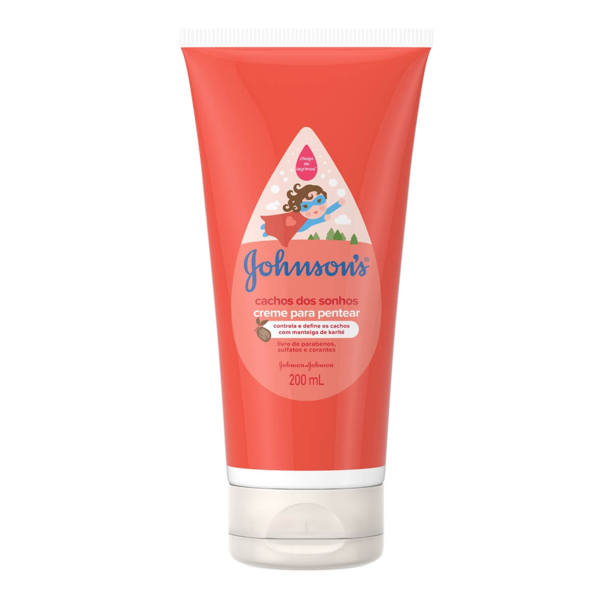 JOHNSON BABY CREME PARA PENTEAR CACHOS DOS SONHOS 200ML Menor preço em JOHNSON BABY CREME PARA PENTEAR CACHOS DOS SONHOS 200ML