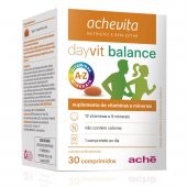 Suplemento de Vitaminas e Minerais Dayvit Balance com 30 comprimidos