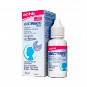Decongex Plus 2mg/ml + 2,5mg/ml Solução Oral Uso Pediátrico Gotas com 20ml