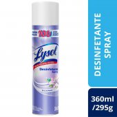 Desinfetante Lysol Brisa da Manhã Spray com 354g