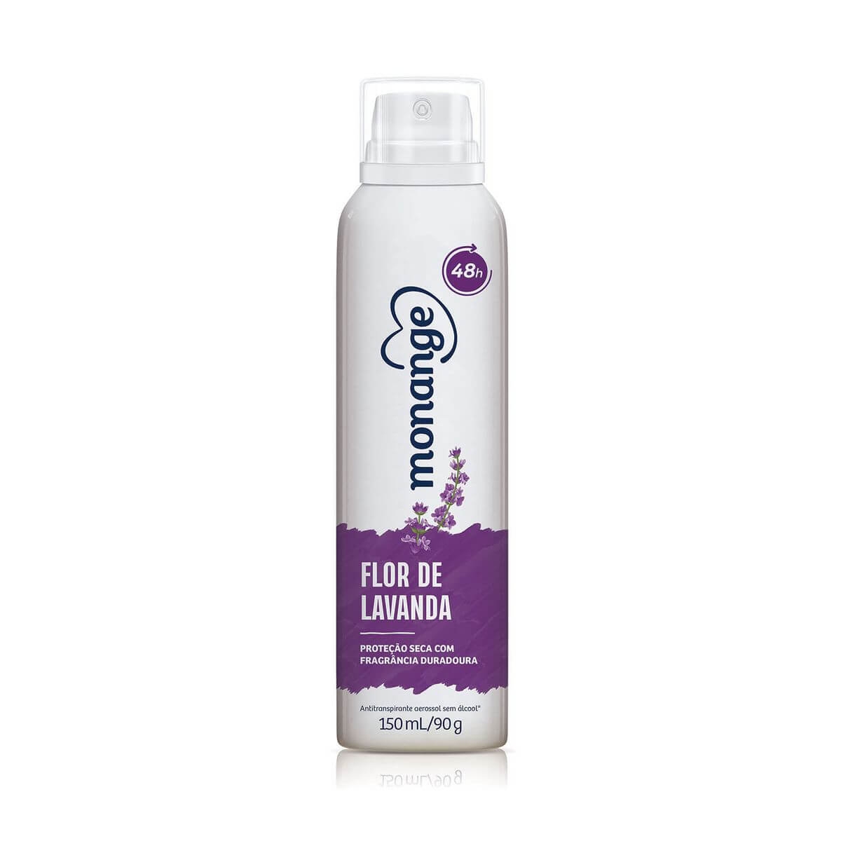Desodorante Antitranspirante Aerosol Monange Flor de Lavanda com 150ml Menor preço em Desodorante Antitranspirante Aerosol Monange Flor de Lavanda com 150ml