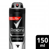 Desodorante Rexona Men Invisible Aerosol Antitranspirante com 150ml