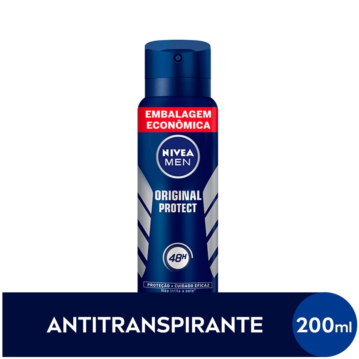 Desodorante Nivea Men Original Protect Aerosol Antitranspirante 48h 200ml