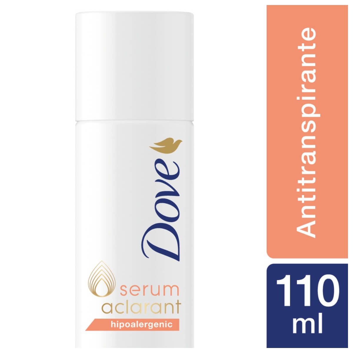 Desodorante Aerosol Antitranspirante Dove Sérum Aclarant Hipoalergênico com 110ml Menor preço em Desodorante Aerosol Antitranspirante Dove Sérum Aclarant Hipoalergênico com 110ml