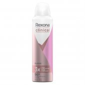 Desodorante Antitranspirante Aerosol Rexona Clinical Classic Feminino com 150ml