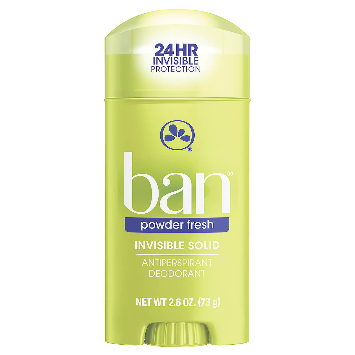 Desodorante Antitranspirante Ban Powder Fresh Sólido Invisível com 73g 73g