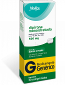 Dipirona Monoidratada 500mg 30 comprimidos - Medley - Genérico