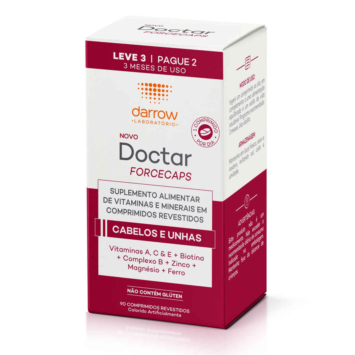 Doctar Forcecaps 90 comprimidos Menor preço em Doctar Forcecaps 90 comprimidos