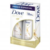 Kit Dove Óleo Nutrição Shampoo com 400ml + Condicionador com 200ml