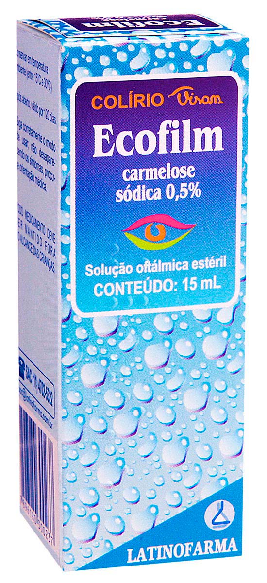 Ecofilm 5mg/ml com 15ml: Preço, para que serve e onde comprar | Drogasil