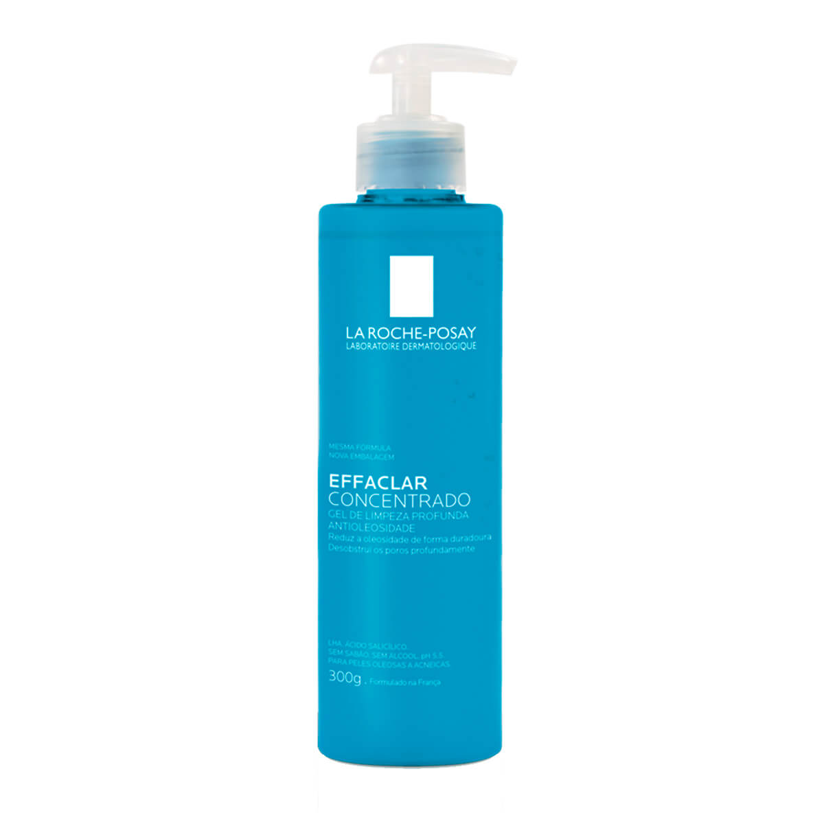 La Roche-Posay Effaclar Concentrado Gel de Limpeza Facial Pele Oleosa com 300g 300g