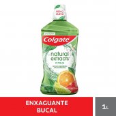 COLGATE ENXAGUATORIO BUCAL NATURAL EXTRACTS CITRUS 250ML