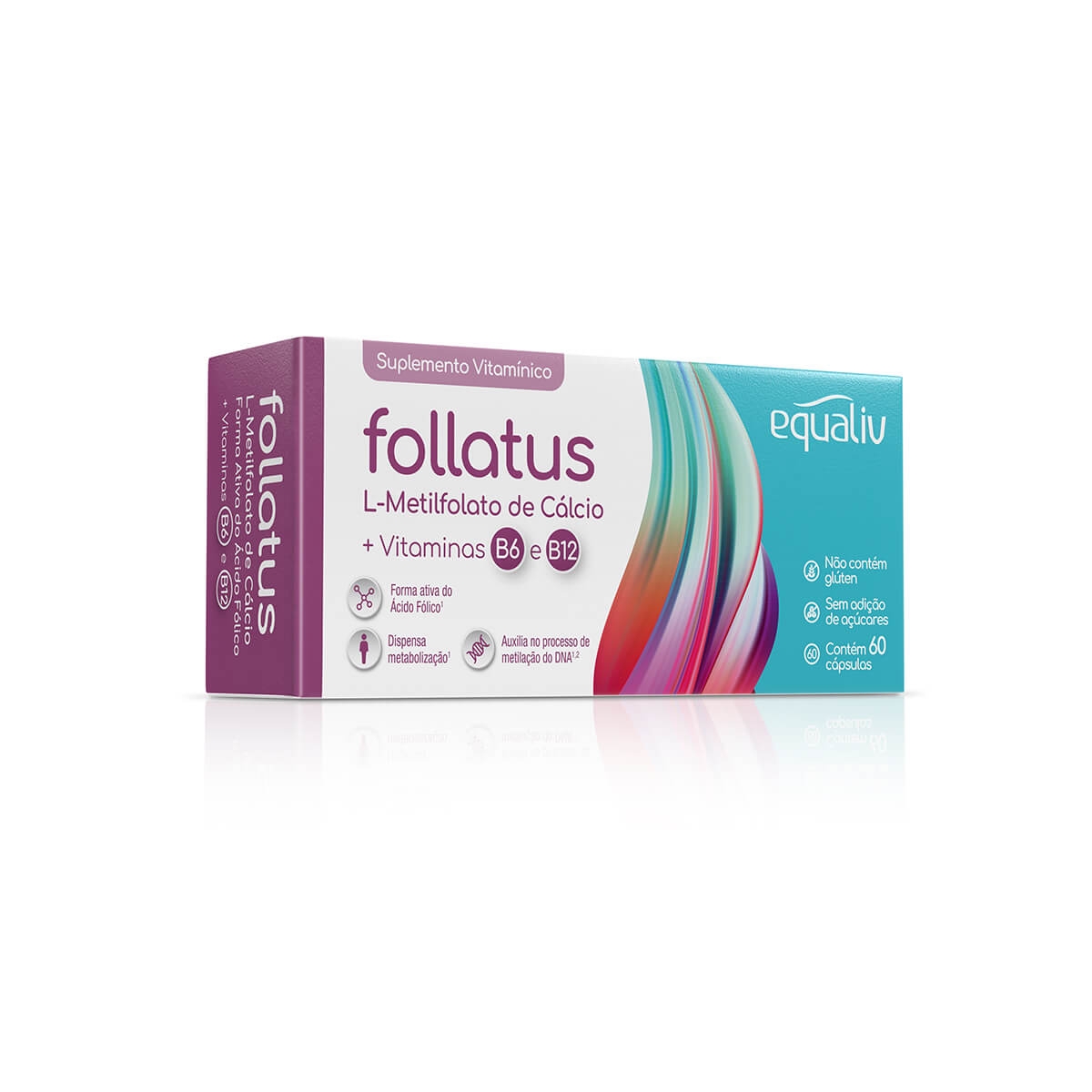 Suplemento Vitamínico Equaliv Follatus com 60 cápsulas é boa?