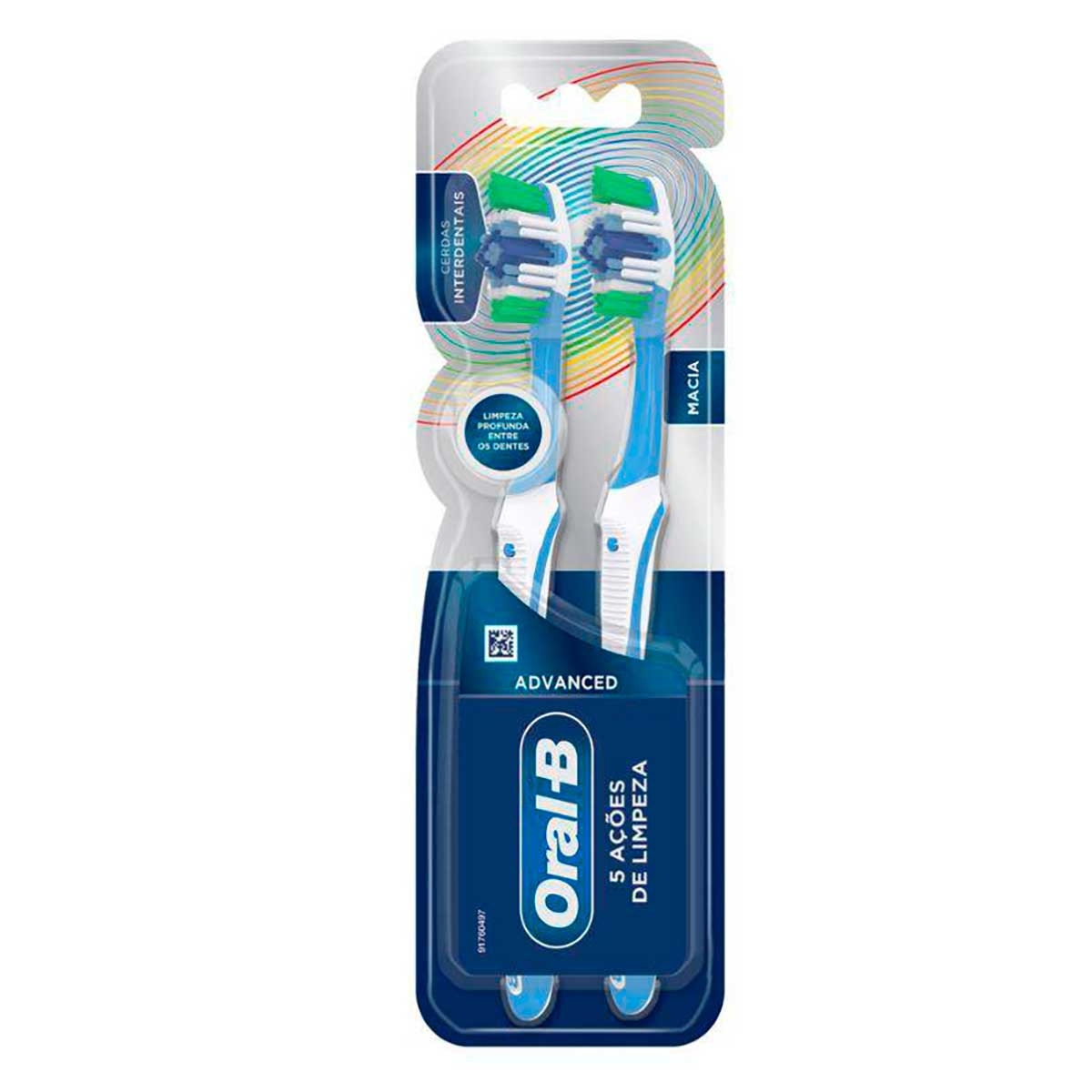 Escova de Dente Oral-B Complete 5 Ações de Limpeza Macia N°40 com 2 unidades Menor preço em Escova de Dente Oral-B Complete 5 Ações de Limpeza Macia N°40 com 2 unidades