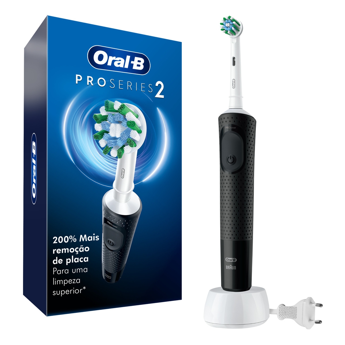 Escova de Dente Elétrica Oral B Pro Series 2 Menor preço em Escova de Dente Elétrica Oral B Pro Series 2