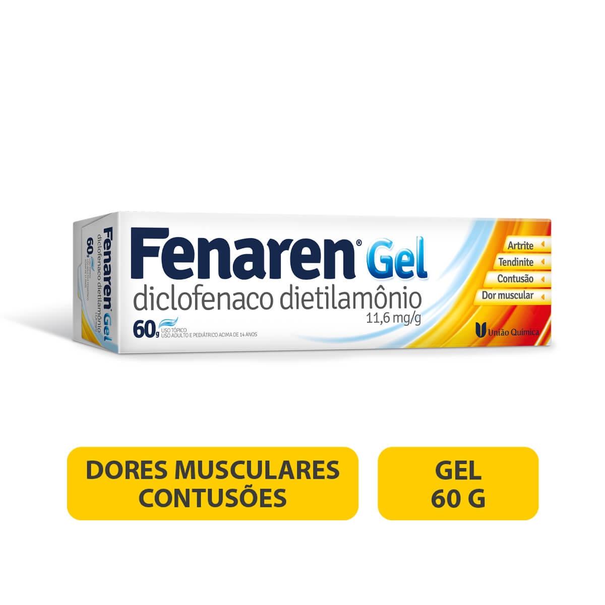 Fenarem 11,6mg/g Gel 60g Drogasil