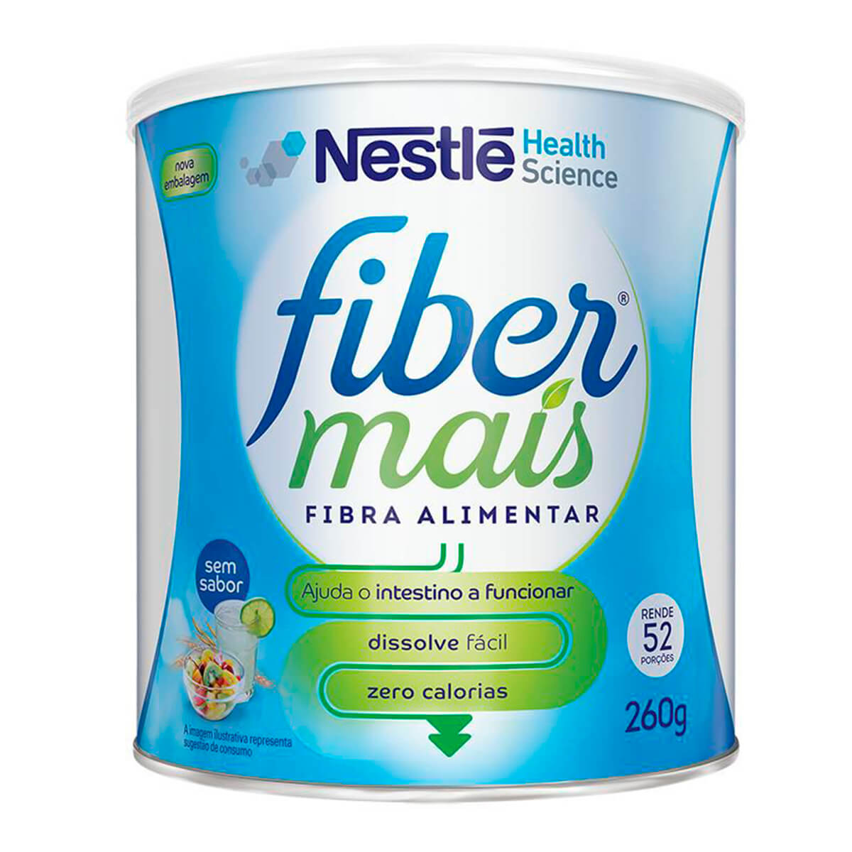 Fibra Alimentar Nestlé Fiber Mais Sem Sabor Fibra Alimentar Nestlé Fiber Mais Sem Sabor