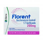 Probiótico Florent 200mg com 4 envelopes de 1g