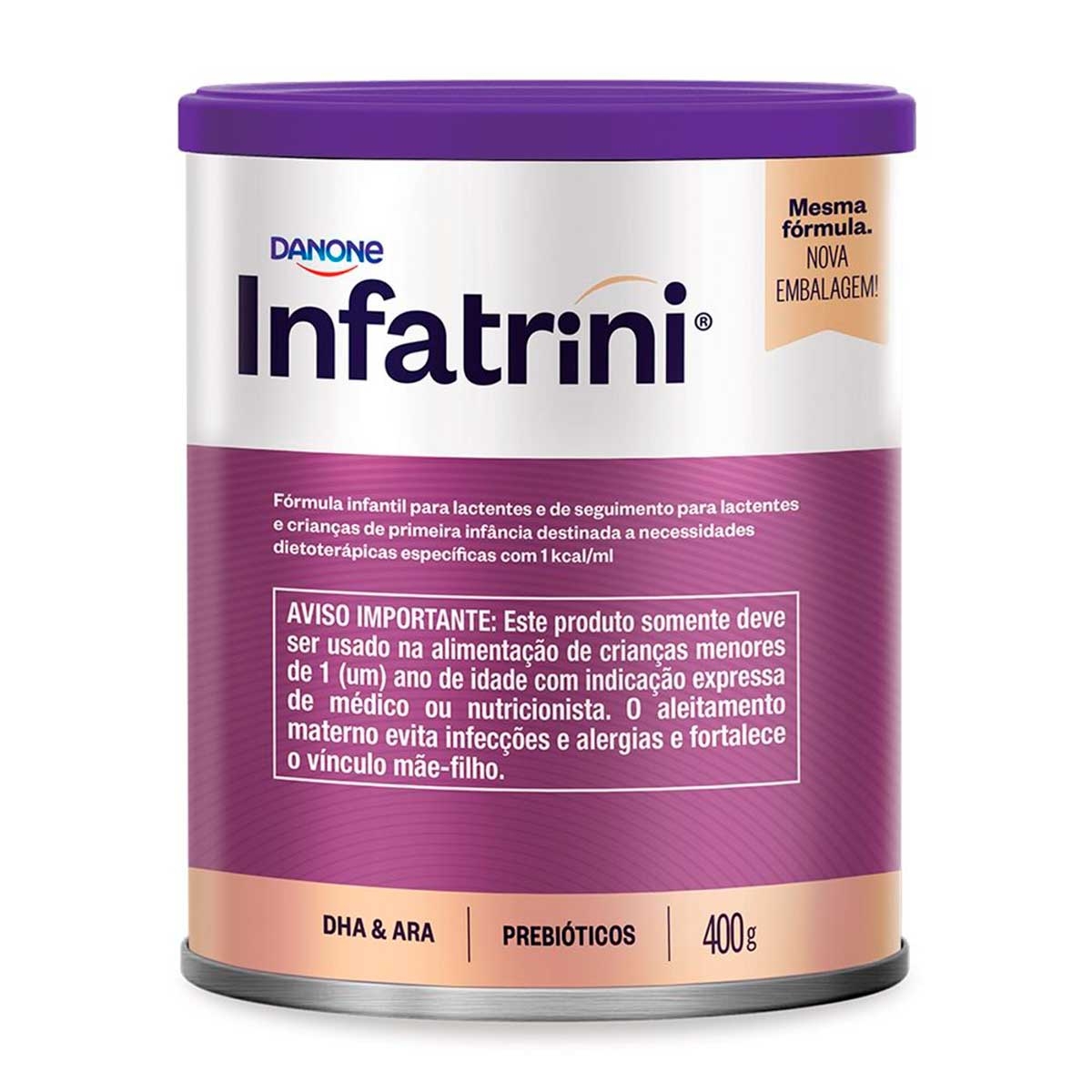 Fórmula Infantil Infatrini Danone 0 a 12 meses com 400g é ruim? Fórmula Infantil Infatrini Danone 0 a 12 meses com 400g é boa?
