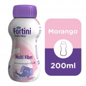 Suplemento Alimentar Infantil Fortini Multi Fiber Sabor Morango com 200ml