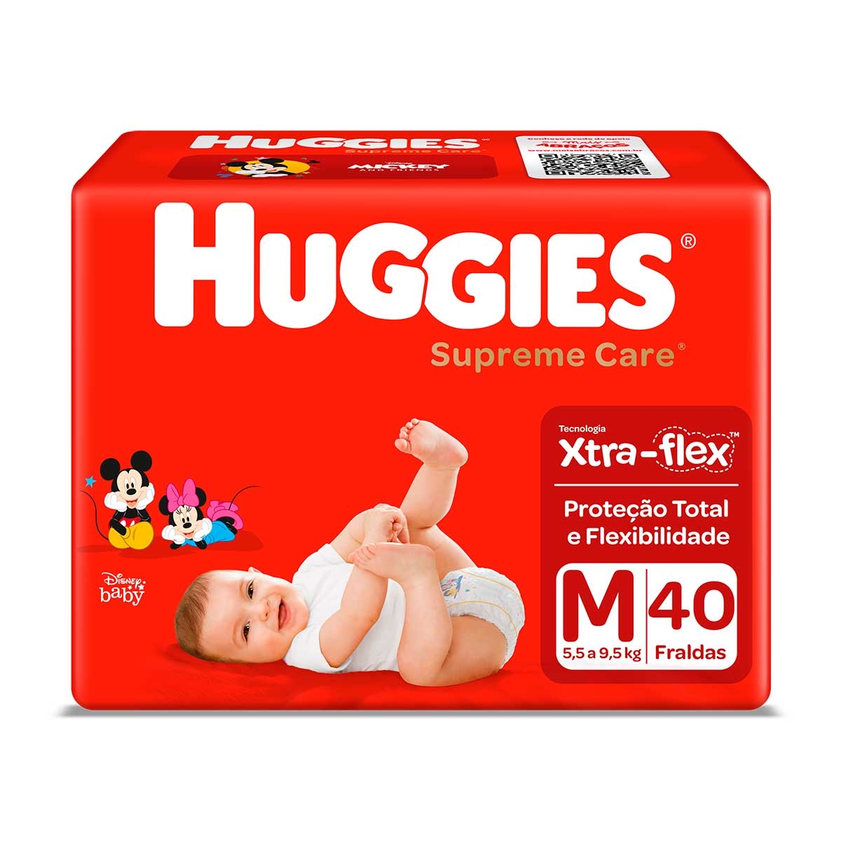 Fralda Huggies Supreme Care M - 40 Unidades