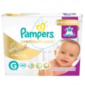 Fralda Pampers Premium Care Tamanho G