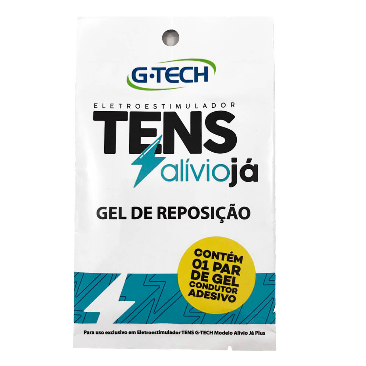 Gel de Reposição G-Tech Tens Alívio Já com 1 par