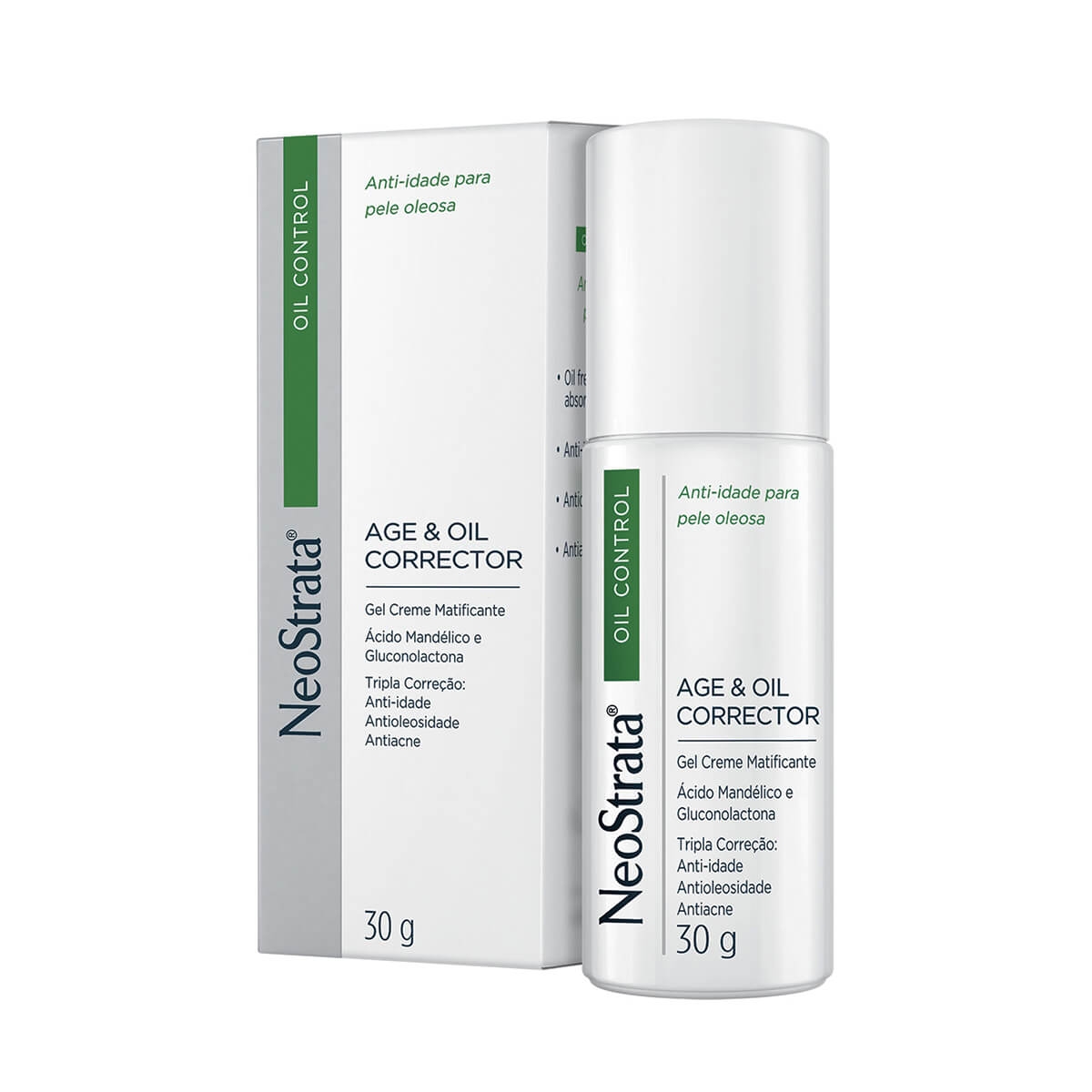 NeoStrata Age e Oil Corrector Oil Control Gel Creme Facial com 30g 30g