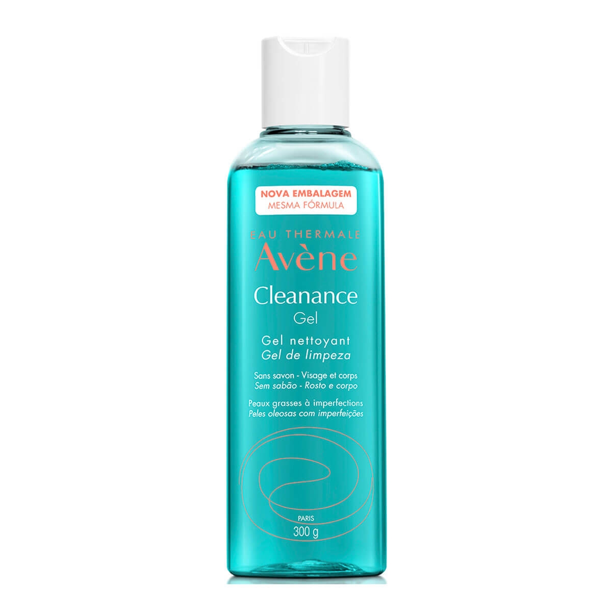 Gel de Limpeza Facial Avène Cleanance com 300g 300g